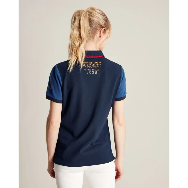 Joules Burghley Women's Polo Shirt - Dark Blue-3